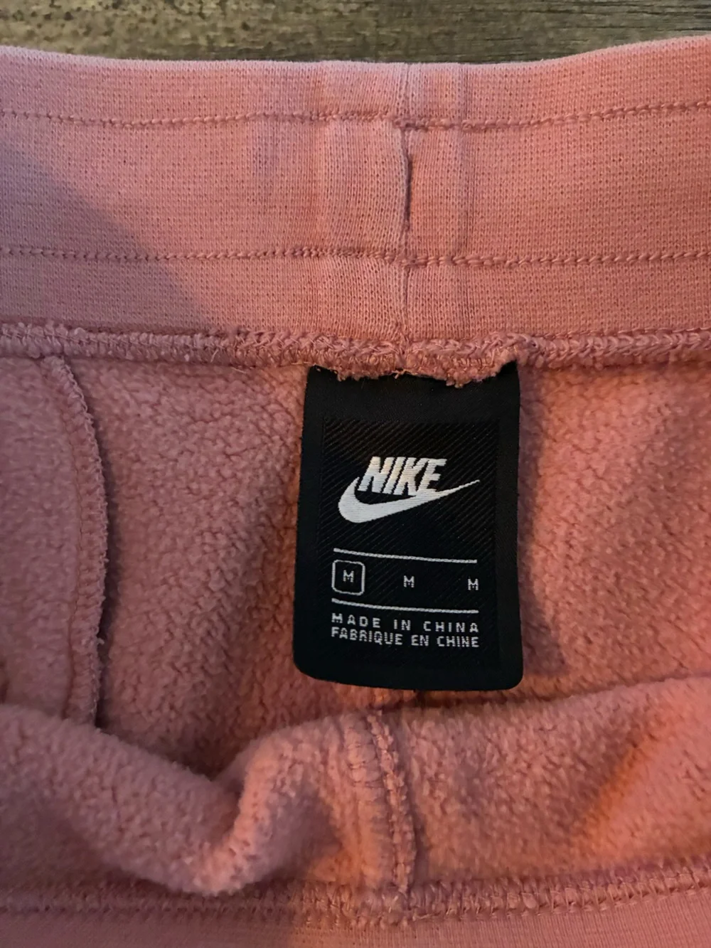 Nike Pink Patch-Detail Men's Flat Front Shorts